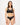 Stella Merino X-Back Bra - Black Daisy | Women's Underwear