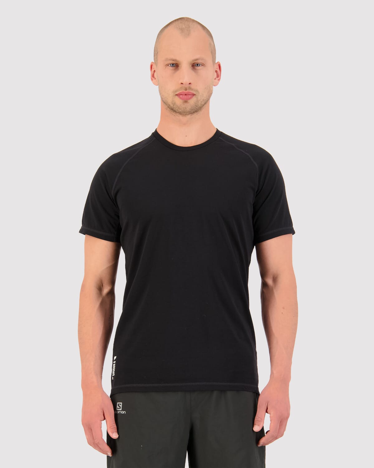 Temple Merino Air-Con T-Shirt - Black