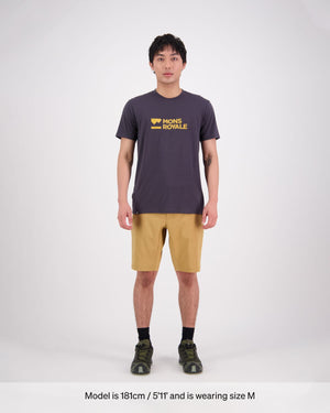 Icon Merino Air-Con T-Shirt - Shale