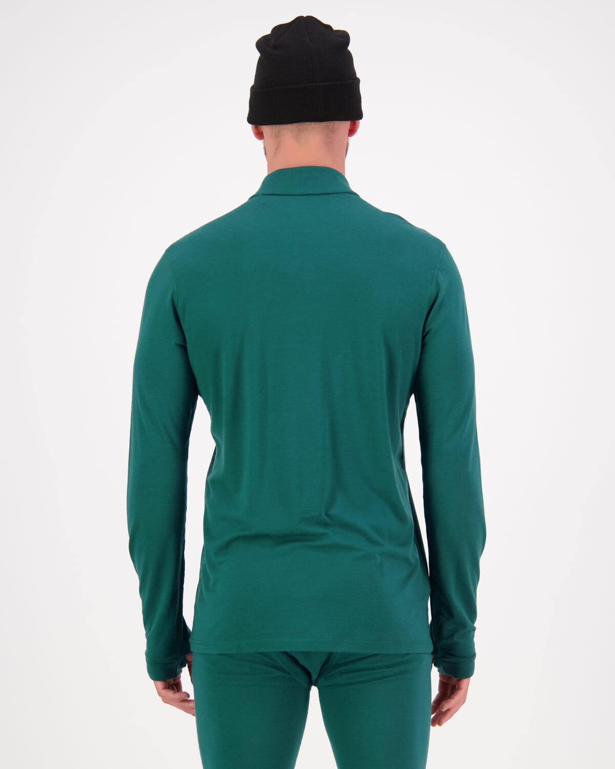 Cascade Merino Flex  1/4 Zip - Evergreen