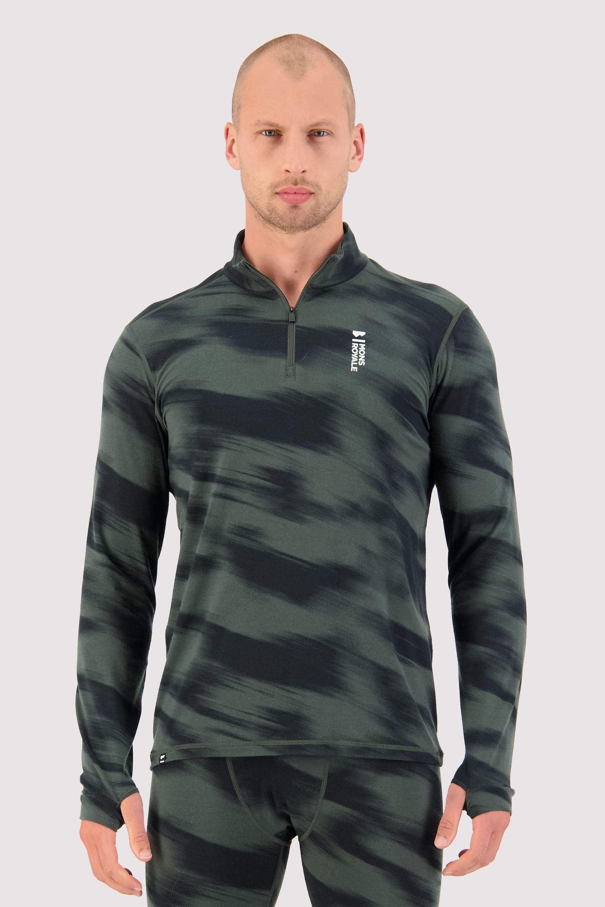 Cascade Merino Flex 1/4 Zip - Rosin Motion