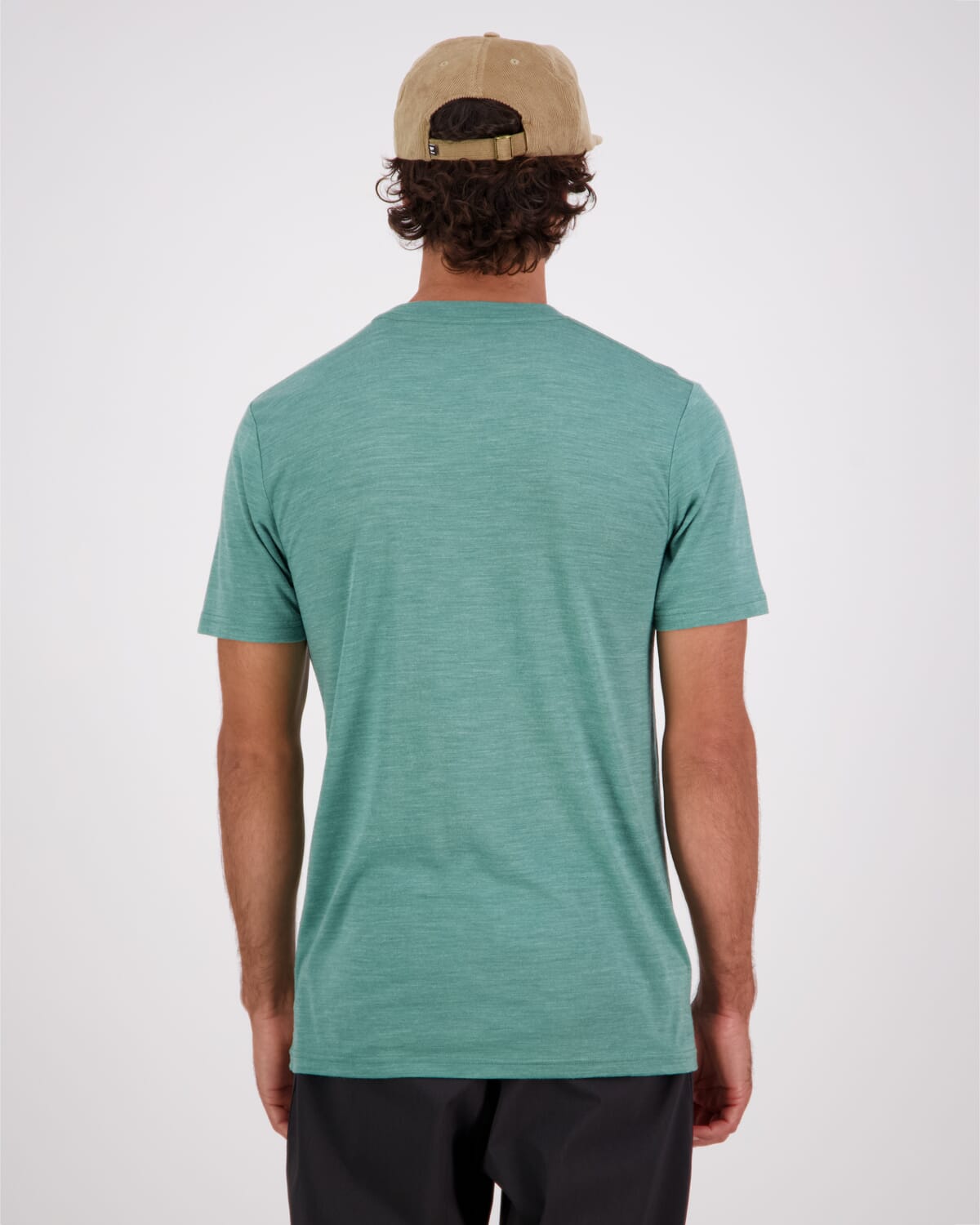 Zephyr Merino Cool T-Shirt - Smokey Green