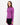 Cascade Merino Base Layer Mock Neck Long Sleeve - Purple Bolt | Women's Long Sleeve Top