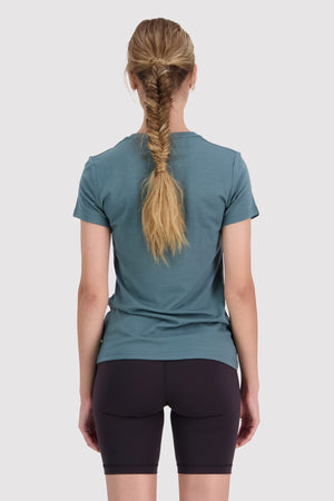 Icon Merino Air-Con Tee - Burnt Sage